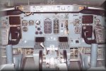 Cockpit du B737 Aropostale